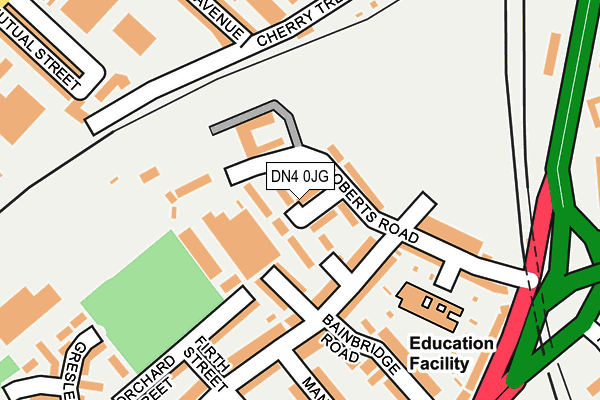 DN4 0JG map - OS OpenMap – Local (Ordnance Survey) DN4 0JG map - OS OpenMap – Local (Ordnance Survey)