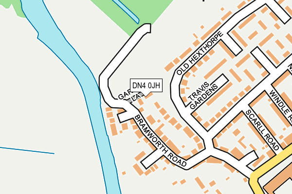 DN4 0JH map - OS OpenMap – Local (Ordnance Survey) DN4 0JH map - OS OpenMap – Local (Ordnance Survey)