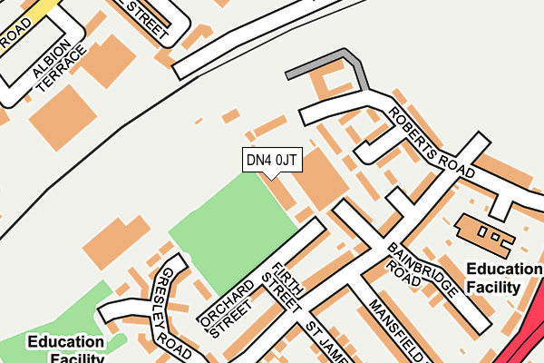 DN4 0JT map - OS OpenMap – Local (Ordnance Survey) DN4 0JT map - OS OpenMap – Local (Ordnance Survey)