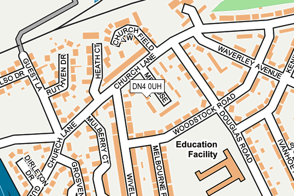 DN4 0UH map - OS OpenMap – Local (Ordnance Survey) DN4 0UH map - OS OpenMap – Local (Ordnance Survey)
