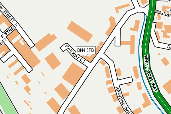 DN4 5FB map - OS OpenMap – Local (Ordnance Survey) DN4 5FB map - OS OpenMap – Local (Ordnance Survey)