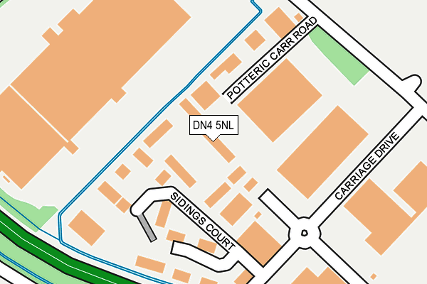 DN4 5NL map - OS OpenMap – Local (Ordnance Survey) DN4 5NL map - OS OpenMap – Local (Ordnance Survey)