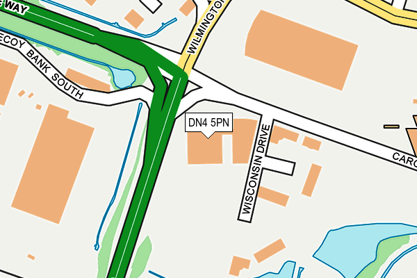 DN4 5PN map - OS OpenMap – Local (Ordnance Survey) DN4 5PN map - OS OpenMap – Local (Ordnance Survey)