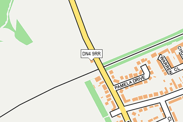 DN4 9RR map - OS OpenMap – Local (Ordnance Survey) DN4 9RR map - OS OpenMap – Local (Ordnance Survey)