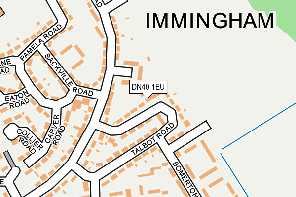 DN40 1EU map - OS OpenMap – Local (Ordnance Survey) DN40 1EU map - OS OpenMap – Local (Ordnance Survey)