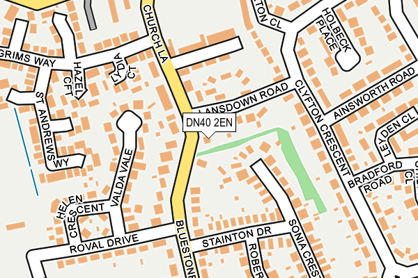 DN40 2EN map - OS OpenMap – Local (Ordnance Survey) DN40 2EN map - OS OpenMap – Local (Ordnance Survey)
