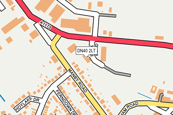 DN40 2LT map - OS OpenMap – Local (Ordnance Survey) DN40 2LT map - OS OpenMap – Local (Ordnance Survey)