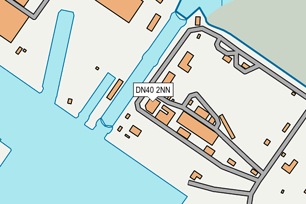 DN40 2NN map - OS OpenMap – Local (Ordnance Survey) DN40 2NN map - OS OpenMap – Local (Ordnance Survey)
