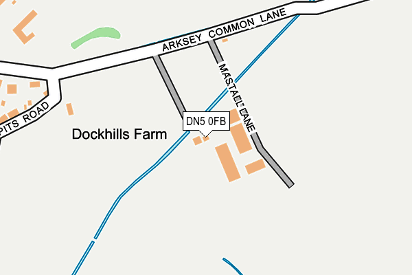 DN5 0FB map - OS OpenMap – Local (Ordnance Survey) DN5 0FB map - OS OpenMap – Local (Ordnance Survey)