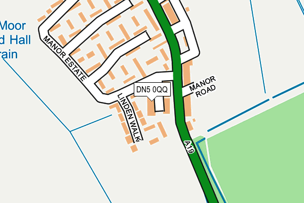 DN5 0QQ map - OS OpenMap – Local (Ordnance Survey) DN5 0QQ map - OS OpenMap – Local (Ordnance Survey)
