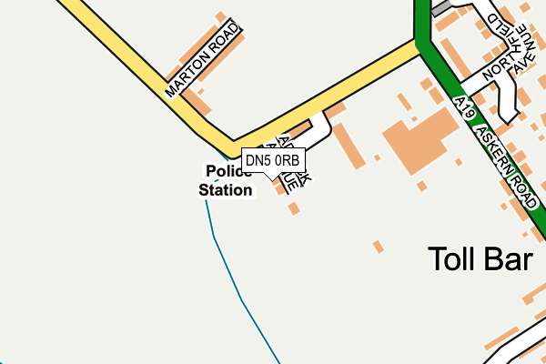 DN5 0RB map - OS OpenMap – Local (Ordnance Survey) DN5 0RB map - OS OpenMap – Local (Ordnance Survey)
