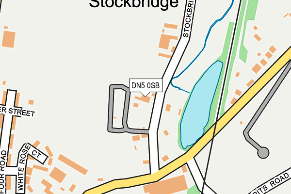 DN5 0SB map - OS OpenMap – Local (Ordnance Survey) DN5 0SB map - OS OpenMap – Local (Ordnance Survey)