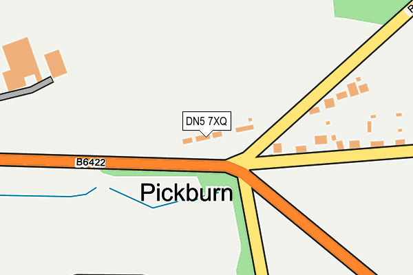 DN5 7XQ map - OS OpenMap – Local (Ordnance Survey) DN5 7XQ map - OS OpenMap – Local (Ordnance Survey)