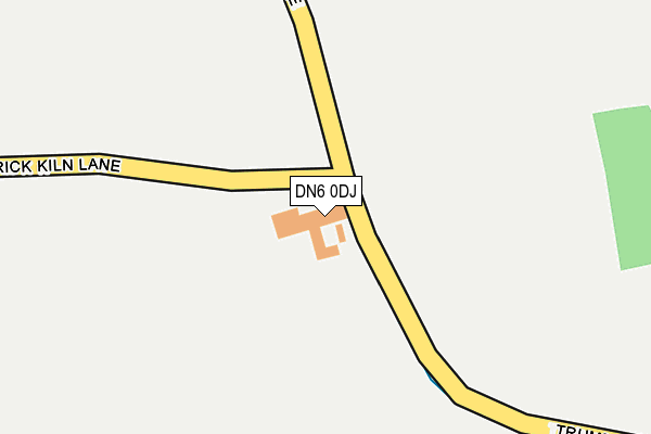 DN6 0DJ map - OS OpenMap – Local (Ordnance Survey) DN6 0DJ map - OS OpenMap – Local (Ordnance Survey)
