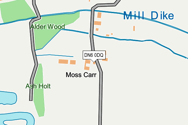 DN6 0DQ map - OS OpenMap – Local (Ordnance Survey) DN6 0DQ map - OS OpenMap – Local (Ordnance Survey)