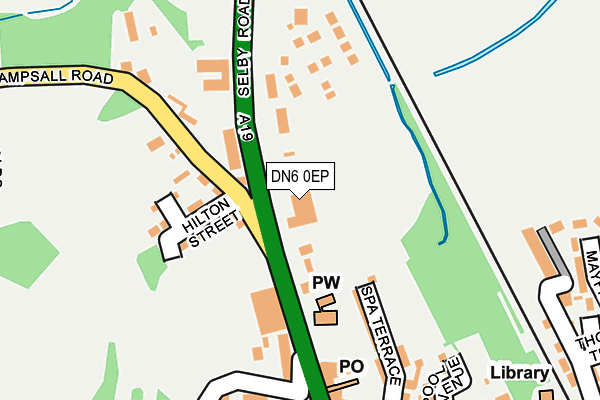 DN6 0EP map - OS OpenMap – Local (Ordnance Survey) DN6 0EP map - OS OpenMap – Local (Ordnance Survey)