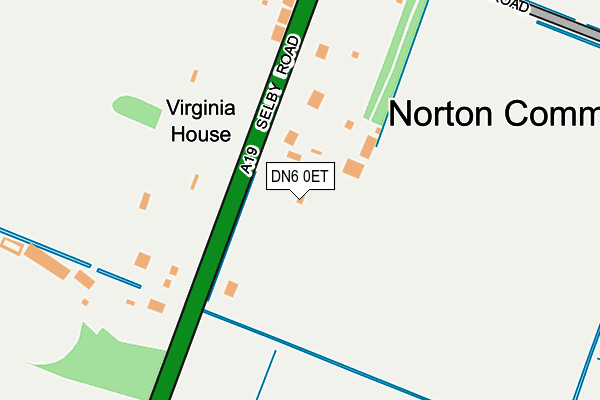 DN6 0ET map - OS OpenMap – Local (Ordnance Survey) DN6 0ET map - OS OpenMap – Local (Ordnance Survey)