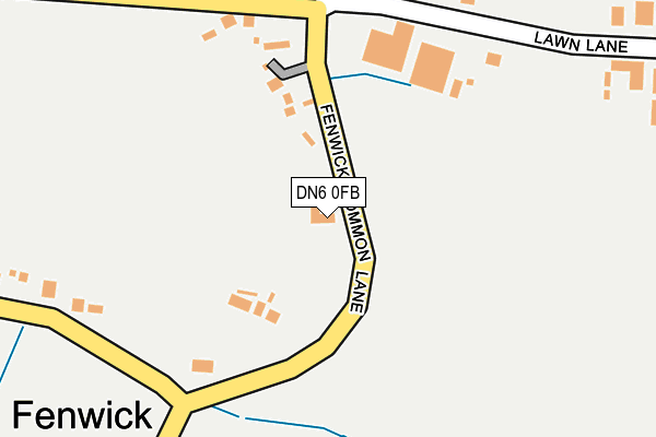 DN6 0FB map - OS OpenMap – Local (Ordnance Survey) DN6 0FB map - OS OpenMap – Local (Ordnance Survey)