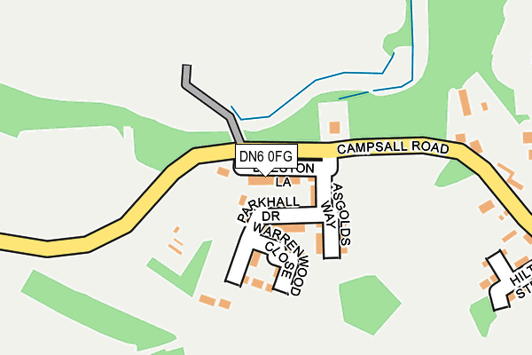 DN6 0FG map - OS OpenMap – Local (Ordnance Survey) DN6 0FG map - OS OpenMap – Local (Ordnance Survey)
