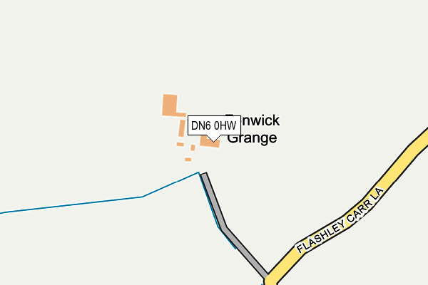 DN6 0HW map - OS OpenMap – Local (Ordnance Survey) DN6 0HW map - OS OpenMap – Local (Ordnance Survey)