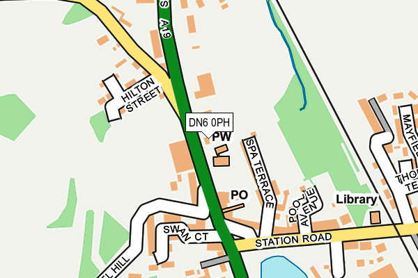 DN6 0PH map - OS OpenMap – Local (Ordnance Survey) DN6 0PH map - OS OpenMap – Local (Ordnance Survey)