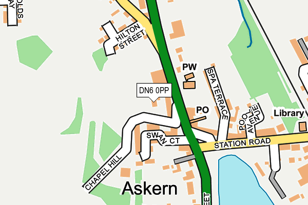 DN6 0PP map - OS OpenMap – Local (Ordnance Survey) DN6 0PP map - OS OpenMap – Local (Ordnance Survey)