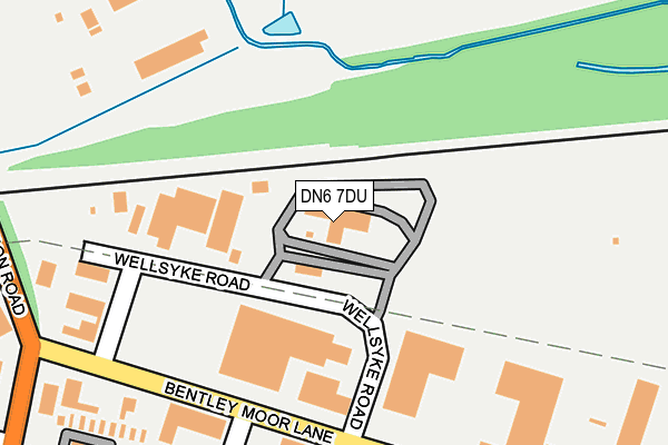 DN6 7DU map - OS OpenMap – Local (Ordnance Survey) DN6 7DU map - OS OpenMap – Local (Ordnance Survey)