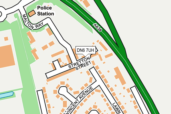 DN6 7UH map - OS OpenMap – Local (Ordnance Survey) DN6 7UH map - OS OpenMap – Local (Ordnance Survey)