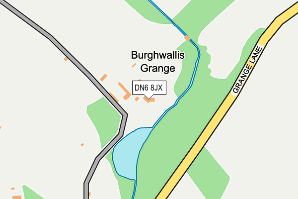 DN6 8JX map - OS OpenMap – Local (Ordnance Survey) DN6 8JX map - OS OpenMap – Local (Ordnance Survey)