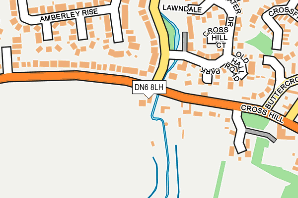DN6 8LH map - OS OpenMap – Local (Ordnance Survey) DN6 8LH map - OS OpenMap – Local (Ordnance Survey)