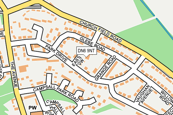 DN6 9NT map - OS OpenMap – Local (Ordnance Survey) DN6 9NT map - OS OpenMap – Local (Ordnance Survey)