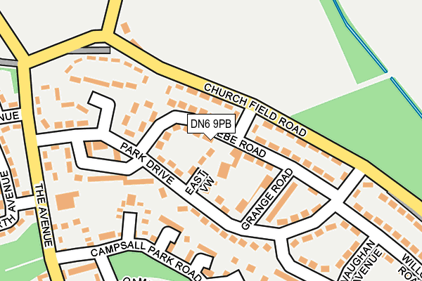 DN6 9PB map - OS OpenMap – Local (Ordnance Survey) DN6 9PB map - OS OpenMap – Local (Ordnance Survey)