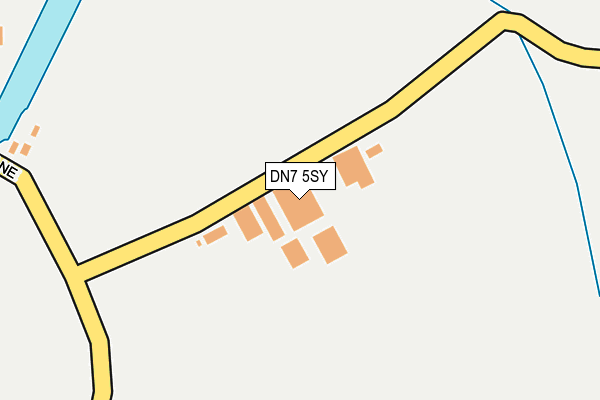 DN7 5SY map - OS OpenMap – Local (Ordnance Survey) DN7 5SY map - OS OpenMap – Local (Ordnance Survey)