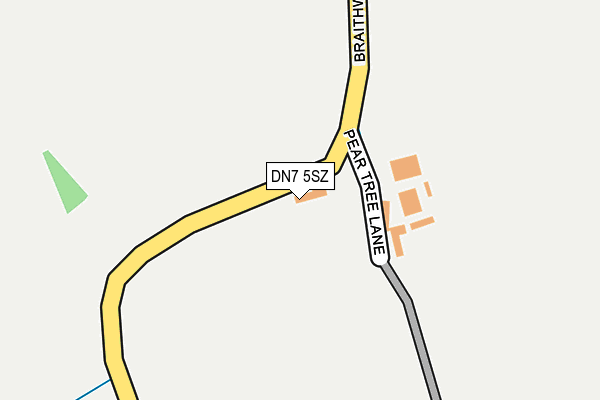 DN7 5SZ map - OS OpenMap – Local (Ordnance Survey) DN7 5SZ map - OS OpenMap – Local (Ordnance Survey)