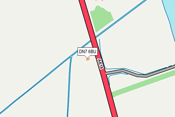 DN7 6BU map - OS OpenMap – Local (Ordnance Survey) DN7 6BU map - OS OpenMap – Local (Ordnance Survey)