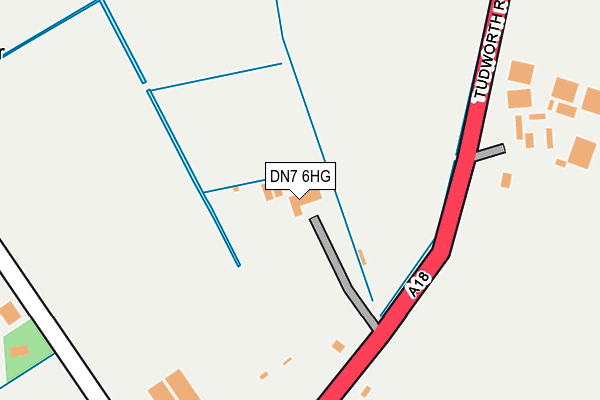 DN7 6HG map - OS OpenMap – Local (Ordnance Survey) DN7 6HG map - OS OpenMap – Local (Ordnance Survey)