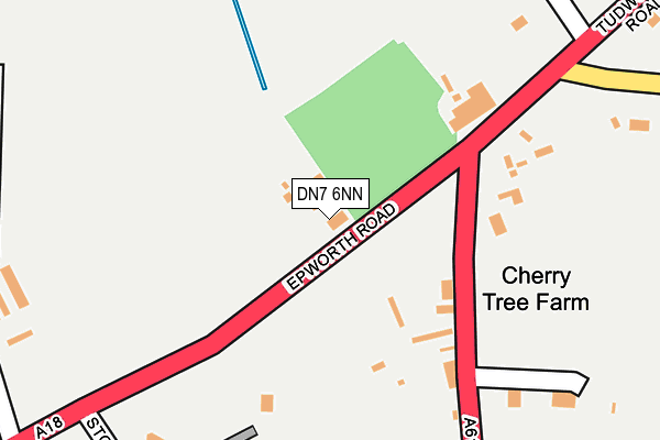 DN7 6NN map - OS OpenMap – Local (Ordnance Survey) DN7 6NN map - OS OpenMap – Local (Ordnance Survey)