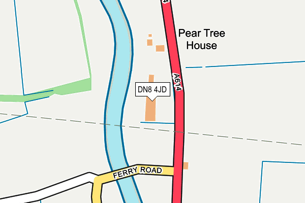 DN8 4JD map - OS OpenMap – Local (Ordnance Survey) DN8 4JD map - OS OpenMap – Local (Ordnance Survey)