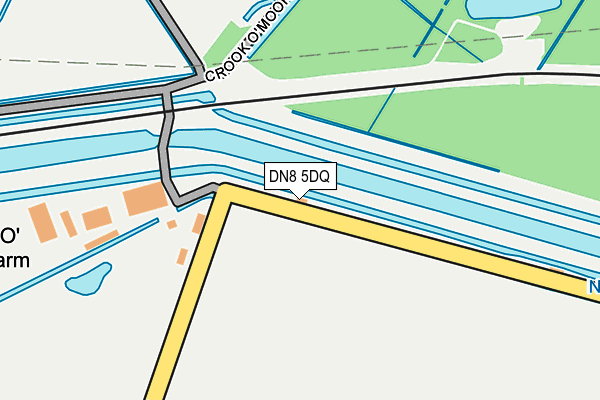 DN8 5DQ map - OS OpenMap – Local (Ordnance Survey) DN8 5DQ map - OS OpenMap – Local (Ordnance Survey)