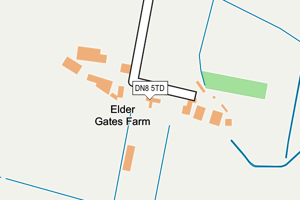DN8 5TD map - OS OpenMap – Local (Ordnance Survey) DN8 5TD map - OS OpenMap – Local (Ordnance Survey)