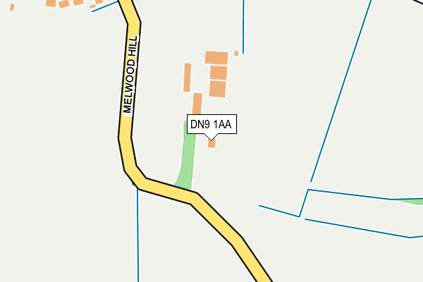 DN9 1AA map - OS OpenMap – Local (Ordnance Survey) DN9 1AA map - OS OpenMap – Local (Ordnance Survey)