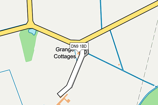 DN9 1BD map - OS OpenMap – Local (Ordnance Survey) DN9 1BD map - OS OpenMap – Local (Ordnance Survey)
