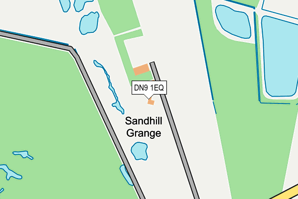 DN9 1EQ map - OS OpenMap – Local (Ordnance Survey) DN9 1EQ map - OS OpenMap – Local (Ordnance Survey)