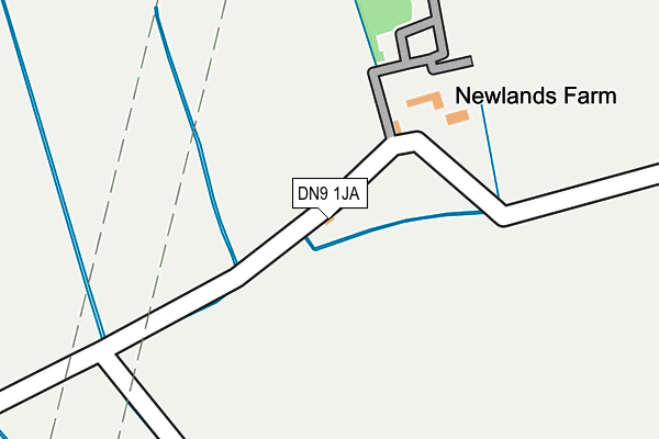 DN9 1JA map - OS OpenMap – Local (Ordnance Survey) DN9 1JA map - OS OpenMap – Local (Ordnance Survey)