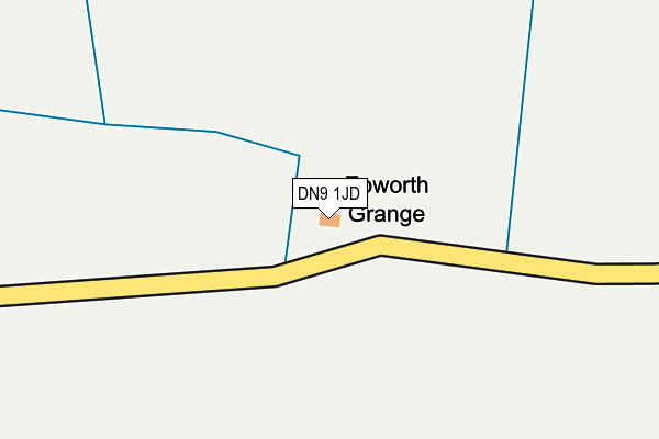 DN9 1JD map - OS OpenMap – Local (Ordnance Survey) DN9 1JD map - OS OpenMap – Local (Ordnance Survey)