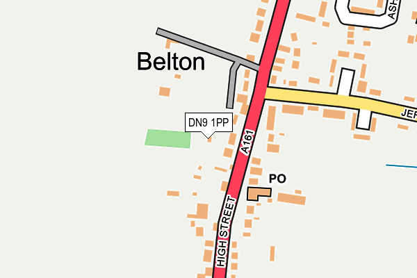 DN9 1PP map - OS OpenMap – Local (Ordnance Survey) DN9 1PP map - OS OpenMap – Local (Ordnance Survey)