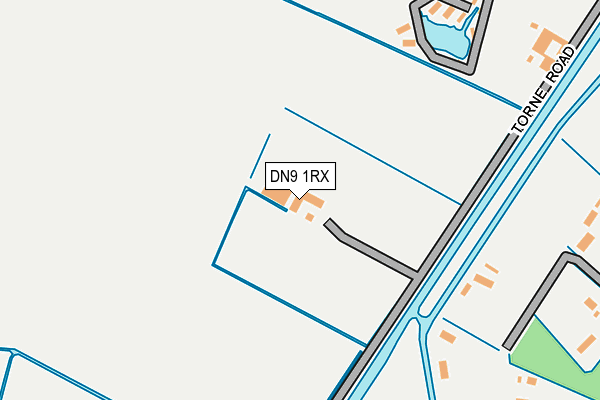 DN9 1RX map - OS OpenMap – Local (Ordnance Survey) DN9 1RX map - OS OpenMap – Local (Ordnance Survey)
