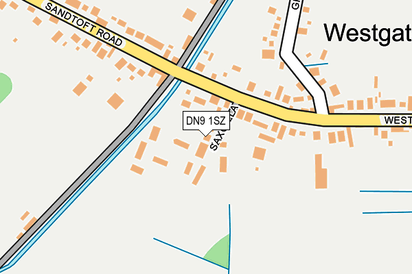 DN9 1SZ map - OS OpenMap – Local (Ordnance Survey) DN9 1SZ map - OS OpenMap – Local (Ordnance Survey)