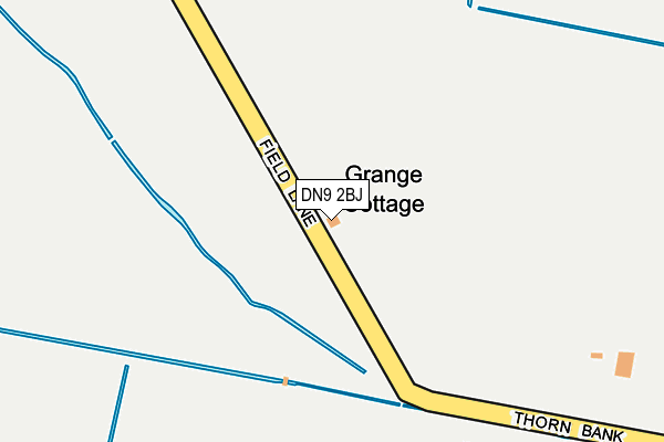 DN9 2BJ map - OS OpenMap – Local (Ordnance Survey) DN9 2BJ map - OS OpenMap – Local (Ordnance Survey)
