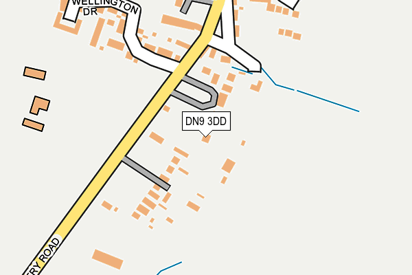 DN9 3DD map - OS OpenMap – Local (Ordnance Survey) DN9 3DD map - OS OpenMap – Local (Ordnance Survey)